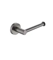 Ideal Toilet Roll Holder (Brushed Gun Metal)