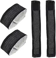 BESPORTBLE Elastic Cuff Straps for Sleeve Fix Slip 4 Pack Wrist Straps Binding Band for