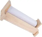 GLSTOY Children's Drawing Paper Roll Dispenser Wooden Art Easel Safe Enhance Creativity Great for School Art Classes