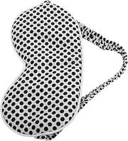 Healeved Travel Eye Mask Adjustable Light Blocking Sleep Cover for Adults Luxurious Imitation Comfortable Breathable for Travel Home Office Relaxation
