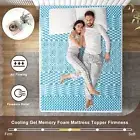 Memory Foam Mattress Topper 7 Zone Bed Matress Pad Mat Queen King Double Single
