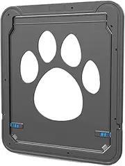Indoor Cat Screen Door Barrier - Mesh Panel, Easy D I Y Install |Wear-Resistant Cat Flap Barrier Inside Gates Pet Screen Door for Storm Door Entry, Doggie Door for Screened Porch Access
