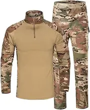 [Generic] Hunting Shooting Shirt Pants Set Tactical BDU Combat Clothing Camouflage Uniform