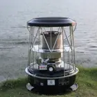 WHITE Outdoor Kerosene Stove Heater Winter Camping Tent Stove Adjustable Fl ES