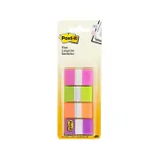 Post-It Flags Bright Colours 25 x 43mm 4-Pack - Box of 6