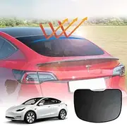 X-CAR Rear Trunk Cargo Liftgate Window Windshield for Tesla Model Y 2022-2025 Sun Shade Car Accessories Mesh Blind