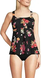 [Lands' End] Women's Flutter Tankini Top