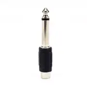 RapcoHorizon Phono/RCA Female to 1/4" TS Male Audio Adapter Plug Unbalanced HAGP