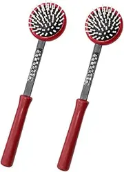 Ipetboom 2pcs Long Handle Massage Hammer Neck Shoulder Back Massager Promotes Relieves Fatigue for Seniors and Everyday Use