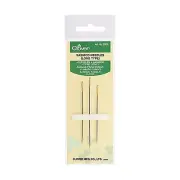 Clover long, gold eye sharp sashico /sashiko embroidery stitching needles