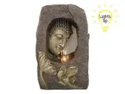 32cm Buddha Water Fountain Ð Elegant Indoor Water Feature with Soothing Flow