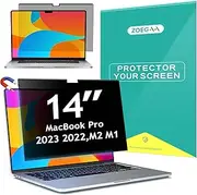 MacBook Pro 14 Privacy Screen, Magnetic Privacy Screen Compatible with Macbook Pro 14 inch 2023 2022 2021 A2779 M2 A2442 M1,Easy On/Off Privacy Screen Anti-Peeping,Anti Blue Light and Anti Glare