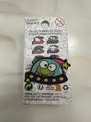 Loungefly Hello Kitty and Friends Keroppi Spaceship GITD Enamel Pin