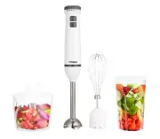 TODO Stick Mixer Set Food Chopper Electric Blender Whisk Handheld Beaker Jar ...