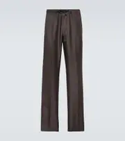 [Lanvin] Lanvin Technical track pants UK 38 brown