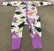 Bonds BNWT Purple Turtle Reef Zippy - Size 000 (0-3 Months)