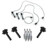 Spark Plug Wires Ignition Coils Boots & Spark Plugs For Lexus ES300 96-01 (for: Toyota)