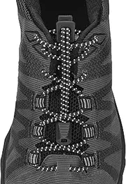 Nathan Reflective, Elastic No Tie Shoe Laces for Running and Active Sports