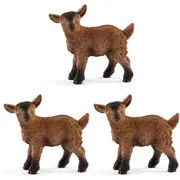 3x Schleich 1.8'' Goat Kid Farm Animal Action Figure Kids/Children Play Toy 3-8y