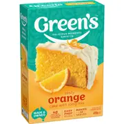 Green's Traditional Orange Cake Mix 470g