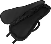 ERINGOGO Ukulele Pouch with Transparent Side Pocket Lightweight Carry Bag for Ukuleles for Beginners and Easy to Carry Durable Storage