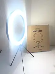 VicTsing Ring Light Tripod Stand Selfie Light Kit Dimmable Video Light SEALED