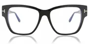 Tom Ford FT5745-B Blue-Light Block 001 Women’s Glasses Black Size 54 - Private Health Rebate - Blue Light Block Available
