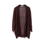 [MAX MARA] MAX MARA Mohair blend oversized cardigan Woman M M Red
