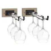 Sorbus Glass Holder Stemware Rack Set (Set of 6)