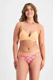 [Bonds] Bonds Women's Match Cotton Its Skimpy in Wild Love Size: 14 14 Wild Love