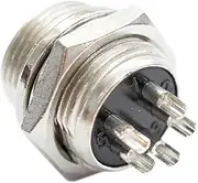 Male PNI Microphone Jack with 5 pins, PCB Mount