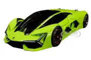 LAMBORGHINI TERZO MILLENNIO LIME GREEN 1/24 DIECAST MODEL CAR BY BBURAGO 21094