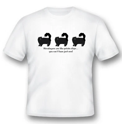 Himalayan Cat Potato Chips, you can't have just one! T-shirt or Pillow (S)