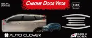 Chrome Silver Window Visor Sun Rain Vent Shield 6Pcs E081 for Kia Sportage 2023+ (for: Kia)