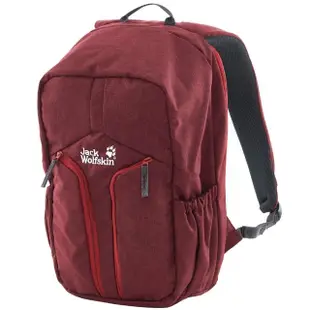 【Jack wolfskin 飛狼】Urban 18L 城市休旅電腦後背包 筆電防護 減壓式背帶(紅色)