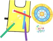 BESPORTBLE Dodgeball Throwing Set Sticky Vest 4 Pack Soft for Boys and Girls Party Games