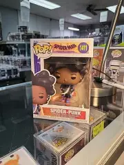 Funko Pop! Vinyl: Marvel - Spider-Punk #1411 Ships With Protector