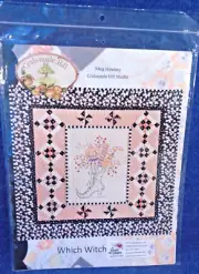 Which Witch's Boot 310 Crabapple Hill 2011 Embroidery Wall Quilt Pattern 40x32.5