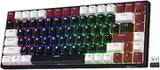 RK ROYAL KLUDGE RK84 RGB Limited Edition, 75% Triple Mode BT5.0/2.4G/USB-C Hot Swappable Mechanical Keyboard, 84 Keys Wireless Bluetooth Gaming Keyboard, RK Yellow Switch, Americano Black