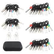 82PCS Terminal Extractor Removal Tool Kit Depinning Key Tool Set for Car1779
