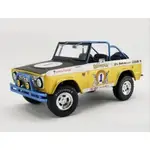 ACME 1 18 福特合金皮卡越野賽車模型FORD BAJA BRONCE 1970 黃白