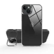 For iPhone 15 Case, Unfold Stand Protective Cover Clear