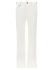 [Chloé] Chloé-Straight Jeans Bianco-Donna 36FR White