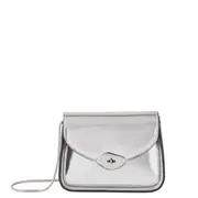[Mulberry] Mini Lana On Chain Silver Mirror Plain Version