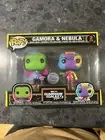 Gamora And Nebula 2 Pack Black Light Pop Vinyl Guardians Of The Galaxy