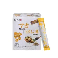 在飛比找momo購物網優惠-【IKOR】和漢 瑪卡BB顆粒食品x1盒(30袋/盒 B群 