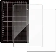 Suesacy Die Mat Set,Magnetic Spacer with Card Size Grid & 2pcs Acrylic Cutting Mat for Die Cutting Machine Embossing Process