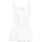 [Frankies Bikinis] Frankies Bikinis Christa Mini Dress L WHITE