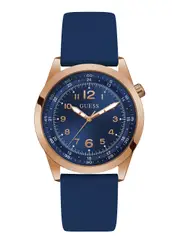 GUESS Blue Max Silicone Watch