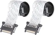 uxcell FFC FPC Cable 0.5mm Pitch 41 Pin 100mm Flexible Flat Ribbon Cables for LCD Screen,2Pcs
